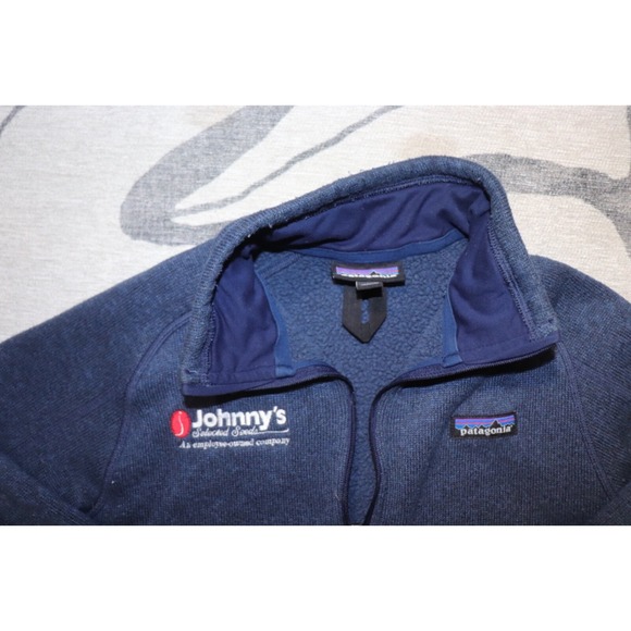 PATAGONIA Women's Better Sweater 1/2 Zip Size Med Fleece Pullover Logo - Picture 3 of 5